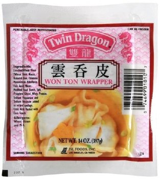 Twin Dragon Won Ton Wrapper 14 oz