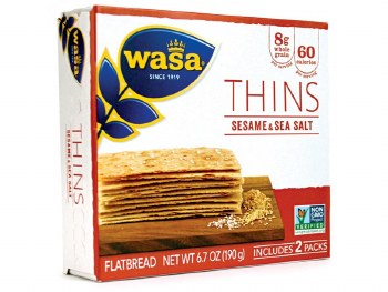 Wasa Thins Sesame &amp; Sea Salt 6.7 oz