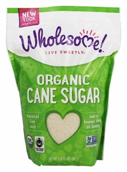 Wholesome Organic Cane Sugar 2 lb