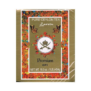 Zarrin Ceylon Tea (Gold Box) 454g