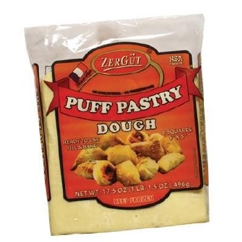 Zergut Puff Pastry Dough (5x5) 8 pack