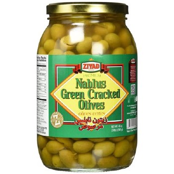 Ziyad Green Nablus Olives 48 oz