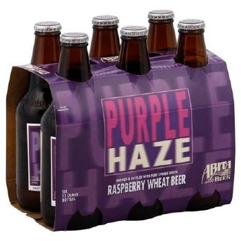 Abita Purple Haze Raspberry Wheat Beer 6 pack