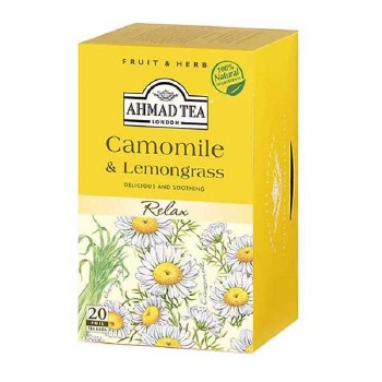 Ahmad Camomile Lemongrass Tea 20 bags