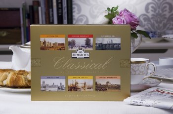 Ahmad Classical Tea Selection, 10 bags each, 60 bags total