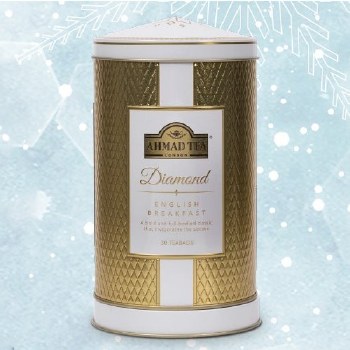 Ahmad Diamond Music Caddy English Breakfast 30 Tea Bags