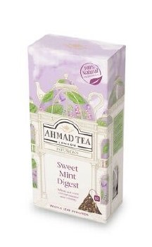Ahmad Tea Sweet Mint Digest Pyramid Bags 15 pc