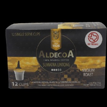 Aldecoa Coffee Sumatra Lintong 12pc