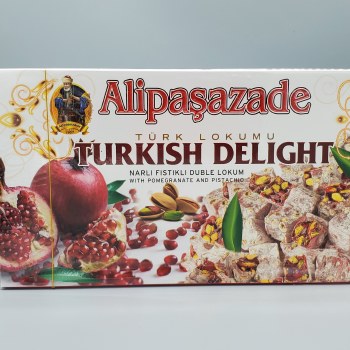 Alipasazade Turkish Delight Pomegranate &amp; Pistachio 1lb