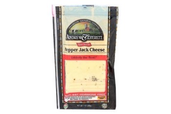 Andrew &amp; Everett Sliced Pepper Jack 7 oz