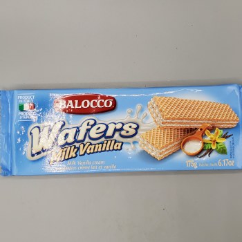Balocco Milk Vanilla Wafers 175g