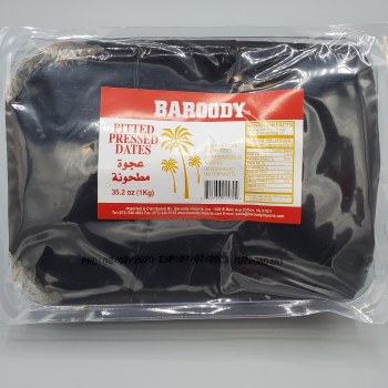 Baroody Pitted Pressed Dates 1 kg