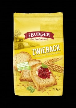 Burger Zweiback Toast 225g