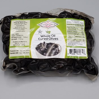 Casablanca Oil Cured Olives 500g