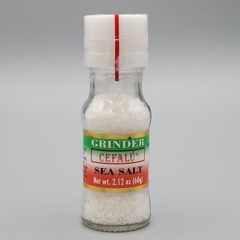 Cefalu Sea Salt with Grinder 28g