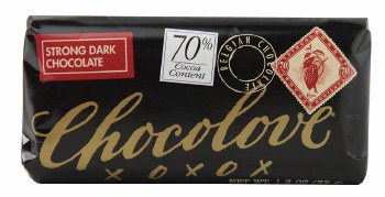 Chocolove Mini Dark Chocolate 70% 1.3 oz