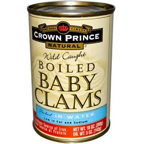 Crown Prince Baby Clam Boiled In Water 10oz