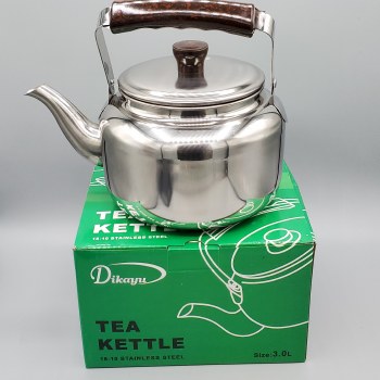 Dikayu Tea Kettle Stainless Steel 3 ltr