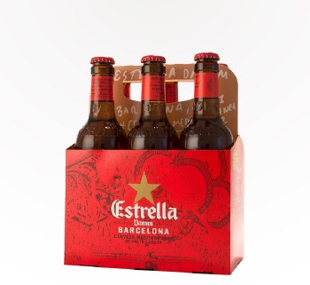 Estrella Lager 12oz 6 pack
