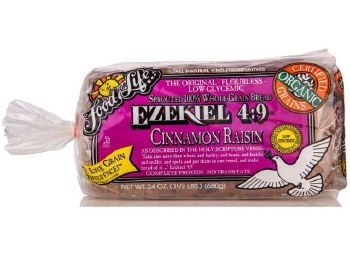 Food For Life Ezekial Cinnamon Raisin Bread 24 oz