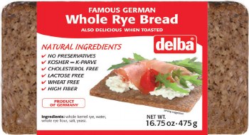 Feldkamp Whole Rye Bread 475g