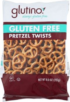 Glutino Pretzel Twists 8 oz