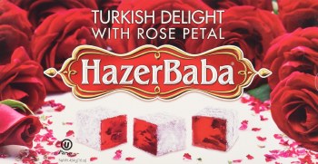 Hazer Baba Turkish Delight Rose 454g