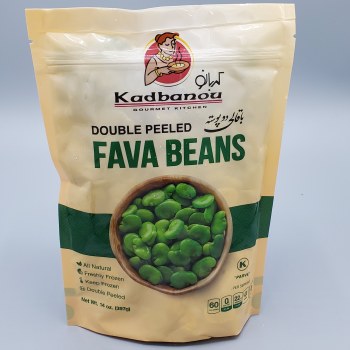 Kadbanou Frozen Double Peeled Fava Beans 14oz