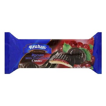 Krakus Cherry Biscuit Chocolate Covered 5oz