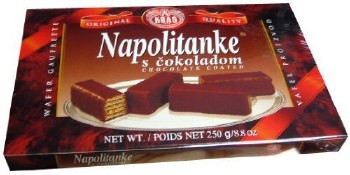 Kras Napolitanke Chocolate Covered Wafer 250gr