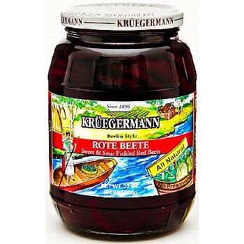 Kruegermann Rote Beete Sweet Sour Red Beet Pickles 32oz