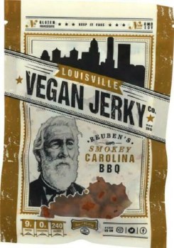 Louisville Vegan Jerky Smokey BBQ 3oz