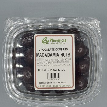 Phoenicia Chocolate Covered Macadamia Nuts 11 oz