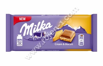 MIlka Chocolate Cream Biscuit 100g