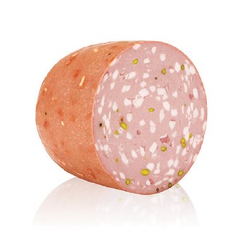 Mortadella with Pistachio Sliced
