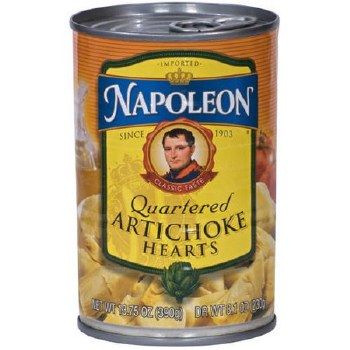 Napoleon Artichoke Hearts Quartered 13.7oz