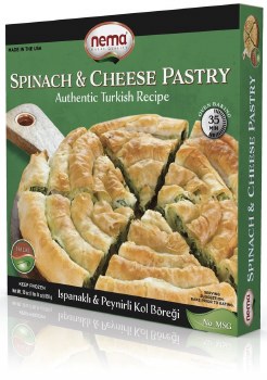 Nema Spinach Cheese Rolled Pastry 850g