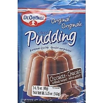Dr. Oetker Chocolate Pudding 3x1.75oz