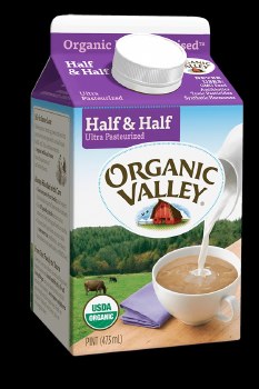 Organic Valley Half And Half 16oz