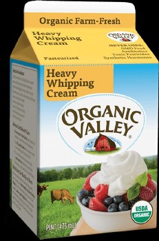 Organic Valley Heavy Whipping Cream 16oz