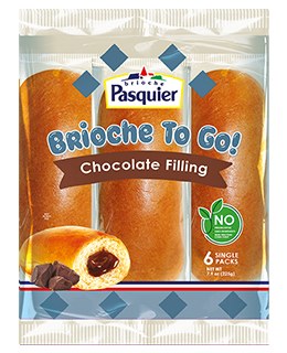 Pasquier Brioche Pitch Chocolate Filled 230g