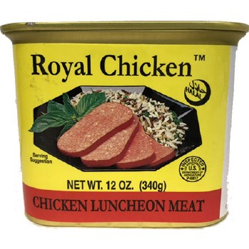 Royal Chicken Luncheon Meat Halal 12oz