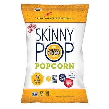 Skinny Pop Popcorn Cheddar Gluten Free 4.4oz