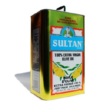 Sultan Extra Virgin Olive Oil In Can 1 Gallon