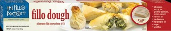 The Fillo Factory Fillo Dough # 7 16oz