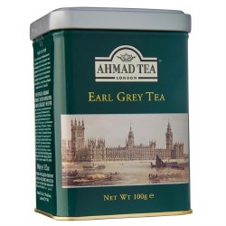 Ahmad Earl Grey Tea 100g Tin Can