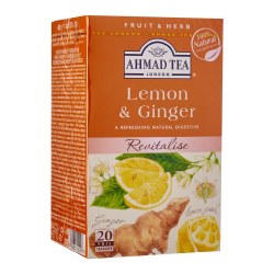 Ahmad Lemon and Ginger Tea 20 bags