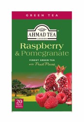 Ahmad Green Tea, Raspberry and Pomegranate 20 bags