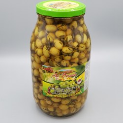 Al Dayaa Green Olives with Thyme, 2kg