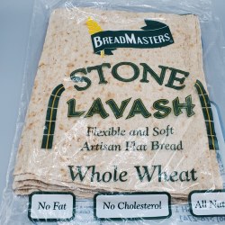 Ara-z Stone Ground Lavash Whole Wheat 16oz